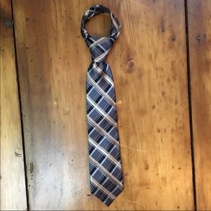 Men’s Pronto-Uomo Grey & Brown Tie